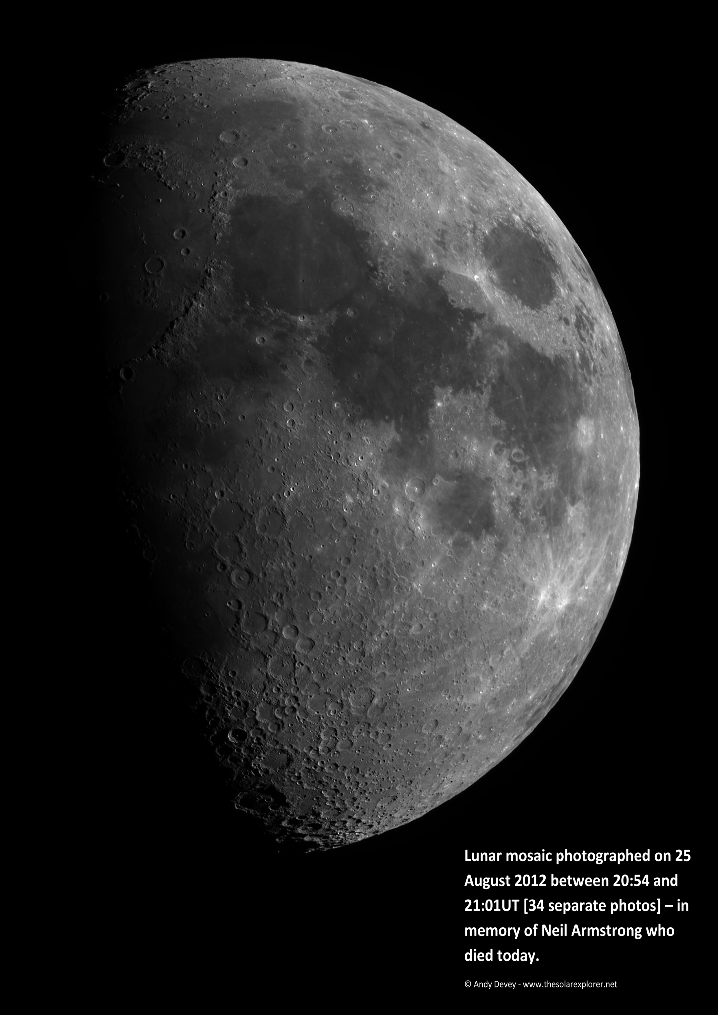 Moon 25 August 2012
